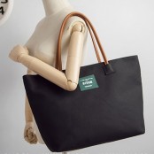 WL1 DREAM™ Damska shoperka torba na ramię płótno - skóra eco. 4 kolory. L-XL